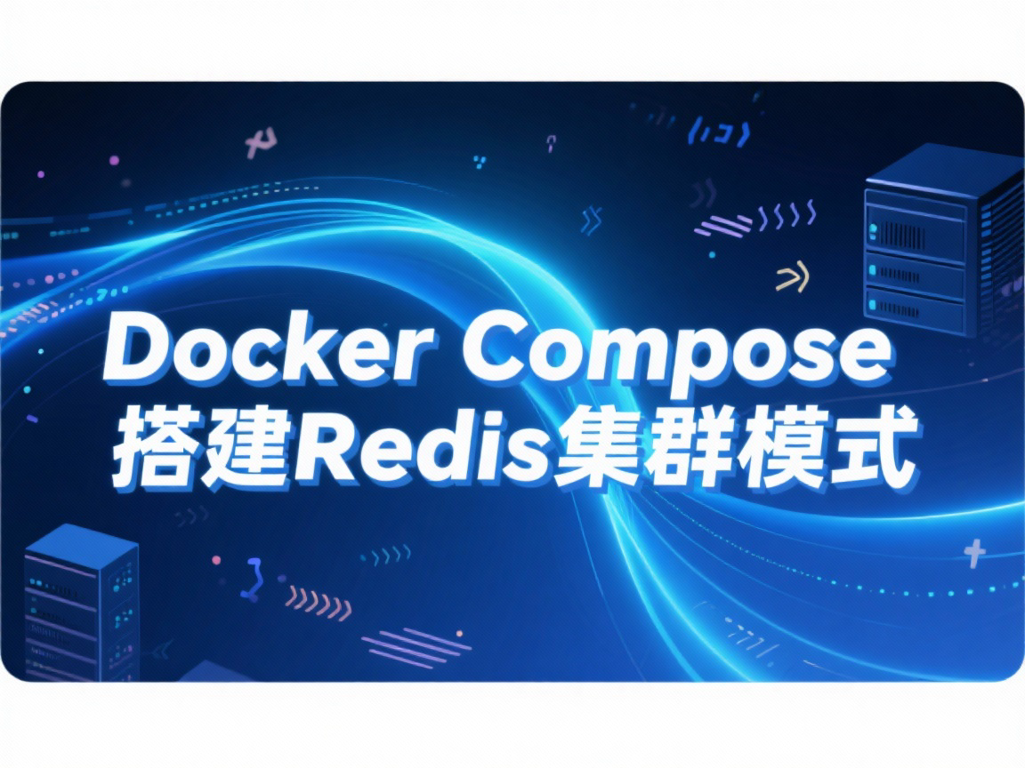 Docker Compose搭建Redis集群模式